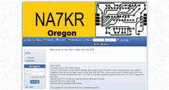 Desktop Screenshot of na7kr.us